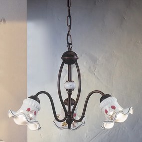 3-light chandelier  Chieti C168/3 -  Ferroluce Classic