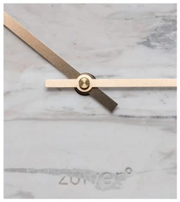 Orologio da parete in marmo bianco - Zuiver