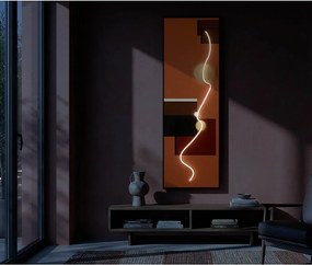 Dipinto stampato con cornice inclusa/dipinto su tela 50x150 cm LED – Mauro Ferretti