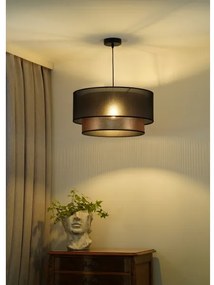 Duolla - Lampadario a sospensione con filo COPPER SHINY 1xE27/15W/230V diametro 45 cm marrone/rame