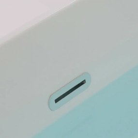 Vasca da bagno a parete 75x170 cm scarico incluso Kyla