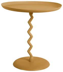 Tavolino rotondo in metallo ø 40 cm Zig Zag – Leitmotiv