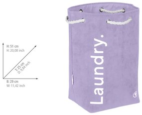 Cesta per il bucato viola in tessuto 35,5 l Tom Tailor – Wenko