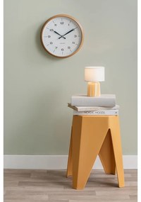 Sgabello color senape in plastica Cherish – Leitmotiv