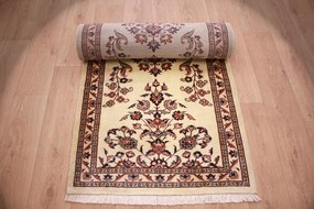 Sarouk Tappeto 90 x 390 (Iran) Annodato A Mano