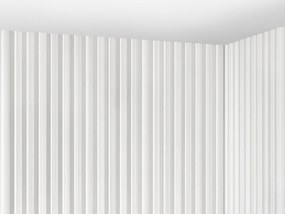 Pannello da parete 3D Set da 3,71m² Bianco - Lotto di 8 pezzi - TATIANA