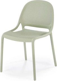 Sedia in plastica K532 in menta