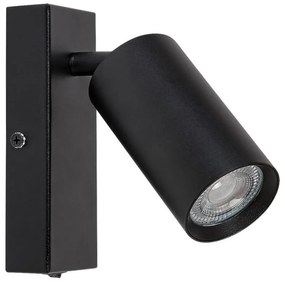 Rabalux 2084 - Faretto da parete SOLO 1xGU10/25W/230V nero