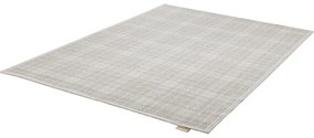 Tappeto in lana grigio chiaro 200x300 cm Pano - Agnella