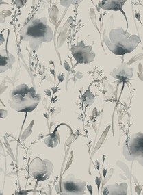 Sandberg Tapete Lo - Indigo Blue