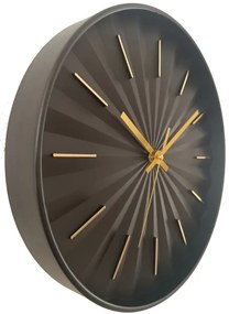 Globo B992533 - Orologio da parete Ø 30,5 cm 1x AA nero