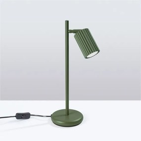 Sollux SL.1624 - Lampada da tavolo KARBON 1xGU10/10W/230V verde