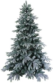 Albero di Natale artificiale innevato Copenhagen verde H 240 cm x Ø 176 cm