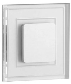 LDST KE-01-SS-BC8 - Illuminazione LED per scale KELLY 8xLED/1,2W/230V cromo opaco