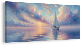 Quadro su tela – Barca a vela romantica