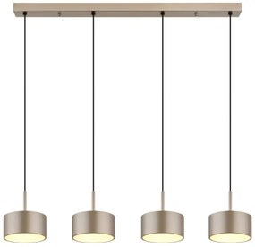 Globo 56964-4H - Lampadario sospeso su cavo RAYMOND LED/40W/230V 3000K ottone