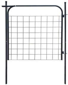 Recinzione Da Giardino 100x100 Cm Antracite /