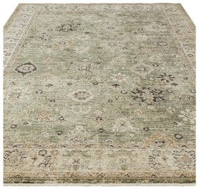 Tappeto verde e beige tessuto a mano 80x160 cm Heriz Ornate - Asiatic Carpets