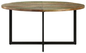 Tavolo da pranzo 150x75 cm in legno massello di recupero