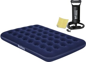 Materasso gonfiabile 191x132x22 cm con pompa a pistone Bestway 67002