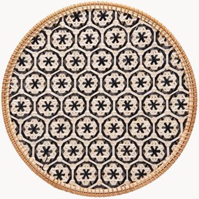 Tovaglietta americana rotonda Rattan