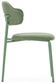 Sedie da pranzo in set verdi 4 pz Adriel – Marckeric