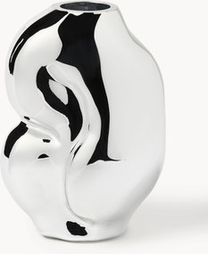 Vaso in vetro fatto a mano Gleam, Alt. 18 cm