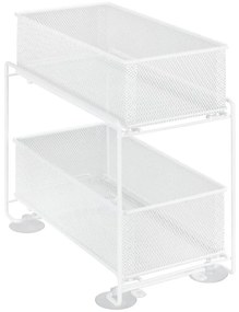WENKO 69769800 - Supporto GIOMA 35x33,5 cm bianco