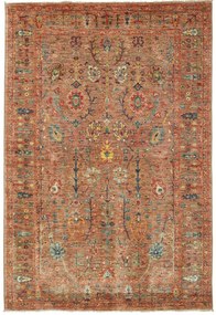 Samarkand Tappeto orientale 130x180 Marrone (Pakistan) Annodato A Mano