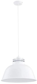 Lampadario a sospensione con filo ARRIZO 1xE27/15W/230V bianco