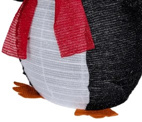 Aigostar - LED decorazione di Natale per esterni 50xLED/3xAA 0,7m IP44 pinguino