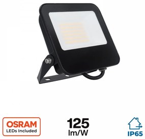 Faro LED 50W IP65, 125lm/W - LED OSRAM Black Colore  Bianco Caldo 2.700K