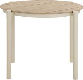 Tavolo da pranzo da giardino rotondo in metallo ø 90 cm Abela – House Nordic