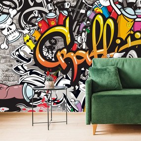 Carta da parati – Graffiti colorati
