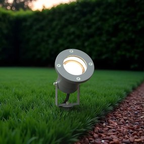 Faretto da Giardino con Picchetto GU10 - Grigio