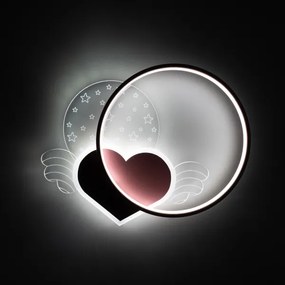 Brilagi - Plafoniera per bambini LOVE LED/48W/230V 3000/4500/6000K rosa