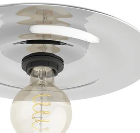 Eglo 44028 - Plafoniera LINTMILL 1xE27/40W/230V grigio