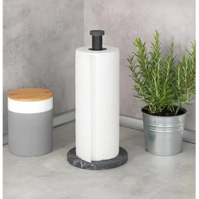 WENKO 53212100 - Porta strofinacci 15x32 cm nero