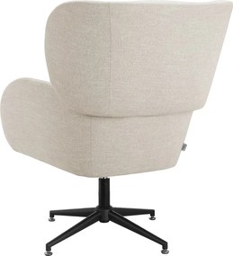 Poltrona in velluto bianco Vanessa - Støraa