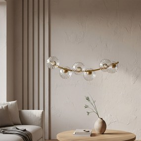Lampada da soffitto G133-6CP Gold