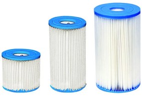 6PZ CARTUCCIA DI RICAMBIO PER FILTRI PISCINE mis. Grande