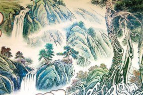 Carta da parati – Pittura paesaggistica cinese