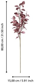 Eglo 428182 - Fiore artificiale TEPALING 80 cm rosa