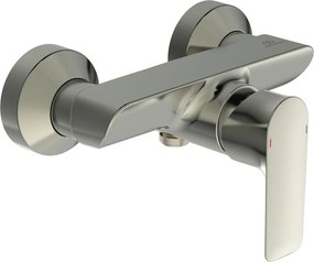 Rubinetto per doccia getto laminare cristallino monocomando Concept Air cromo satinato IDEAL STANDARD con raccordi ad S orientabili