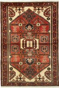 Hamedan Tappeto 150 x 110 (Iran) Annodato A Mano