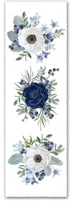 Runner 40x130 cm Blue Rose – Minimalist Cushion Covers