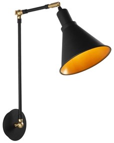 Lampada da parete nera Berceste – Opviq lights