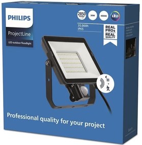 Philips - Proiettore LED da esterno con sensore PROJECTLINE LED/30W/230V IP65 4000K