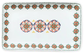 Piatto da portata in porcellana Villa Altachira , 20 x 12 cm Gardeny - Villa Altachiara