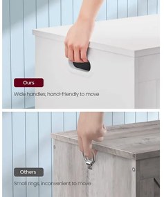 Cassapanca TOVIAN bianca